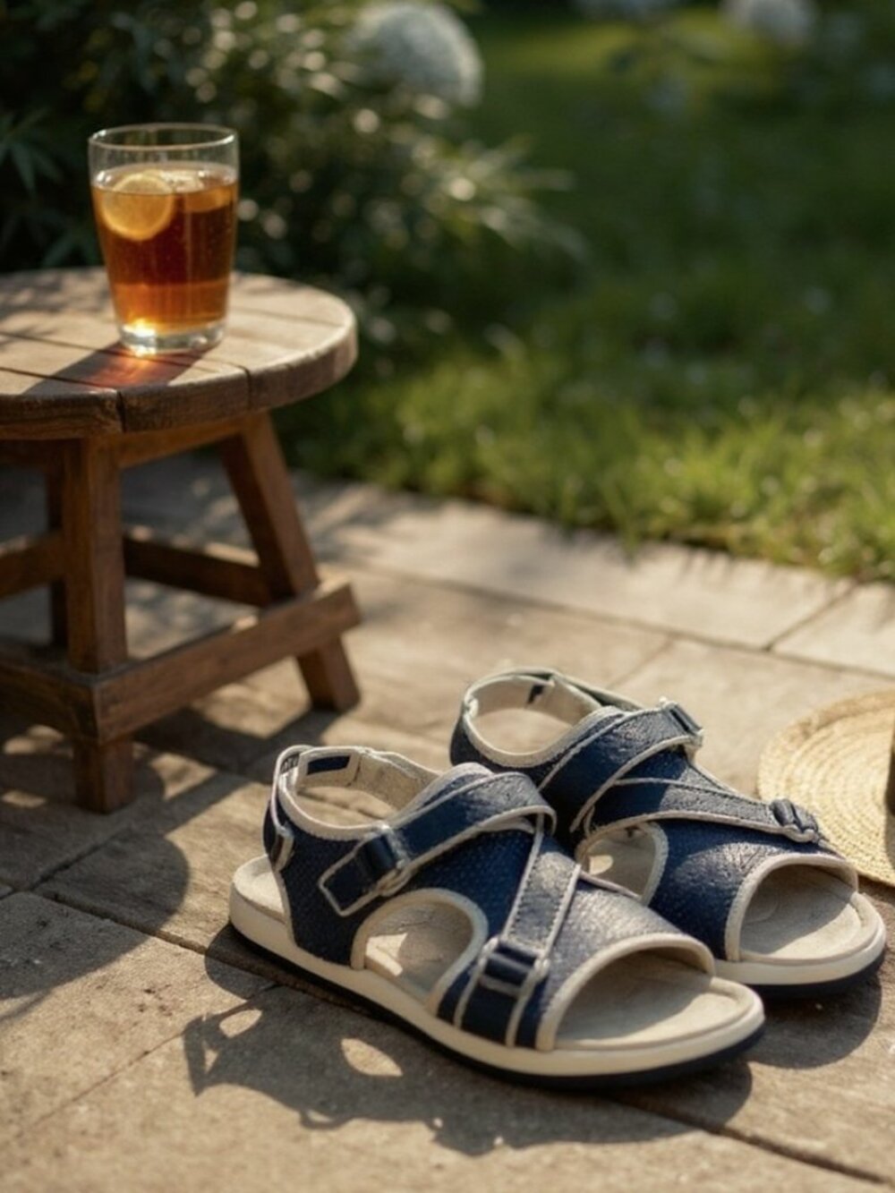 Clarks‎ Amanda Stroll Flat Sandal Women's Sz 10M Black #280C